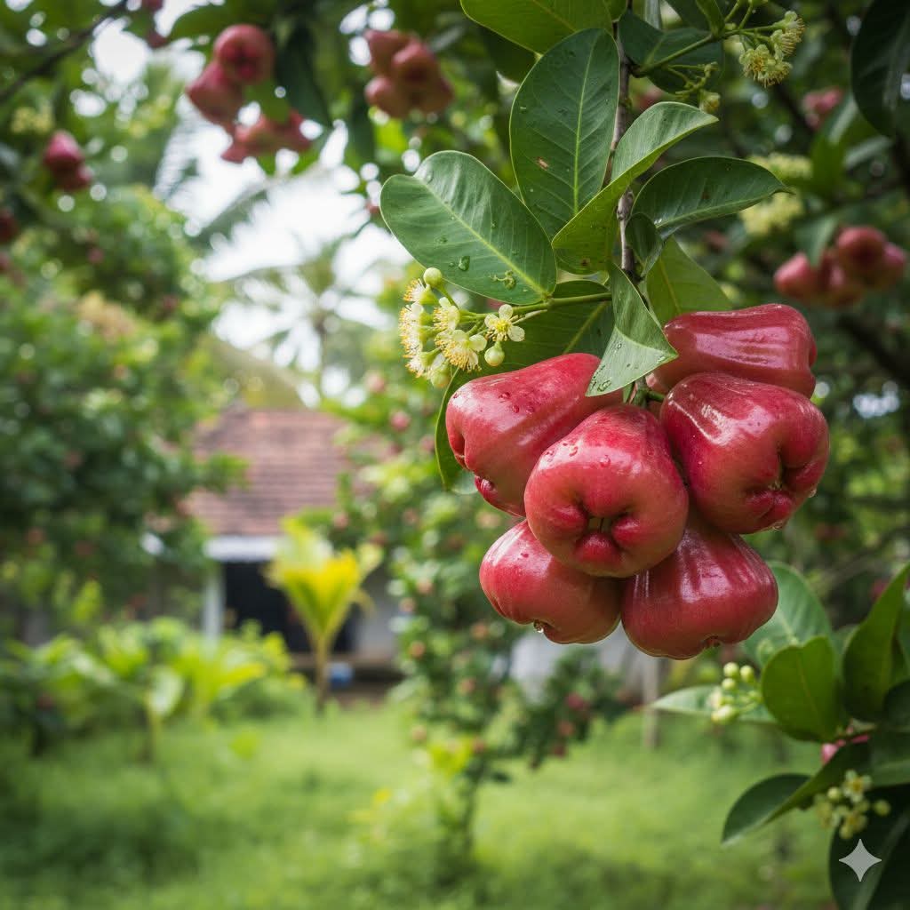 വീട്ടുമുറ്റത്തെ മാന്ത്രികപ്പഴം: ചാമ്പക്ക!