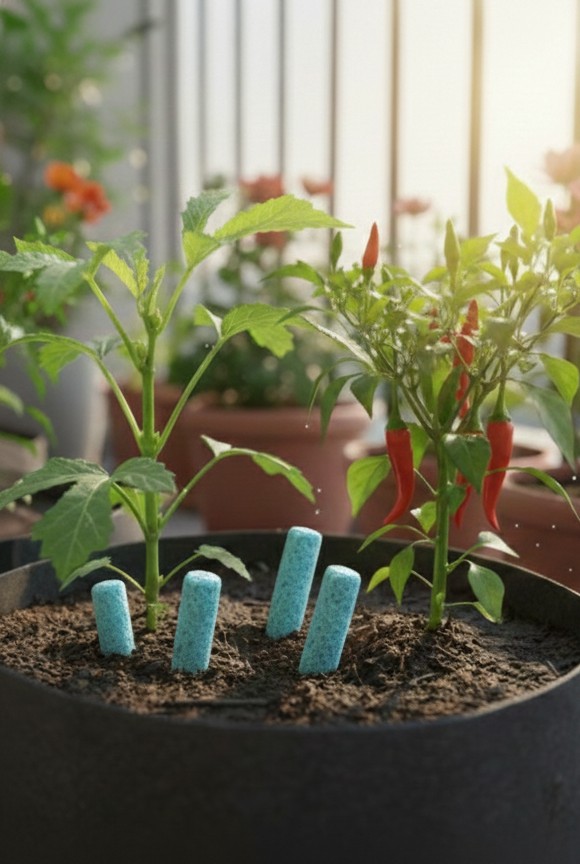 ചെടികൾക്ക് ഇനി ‘വളച്ചോക്ക്’!