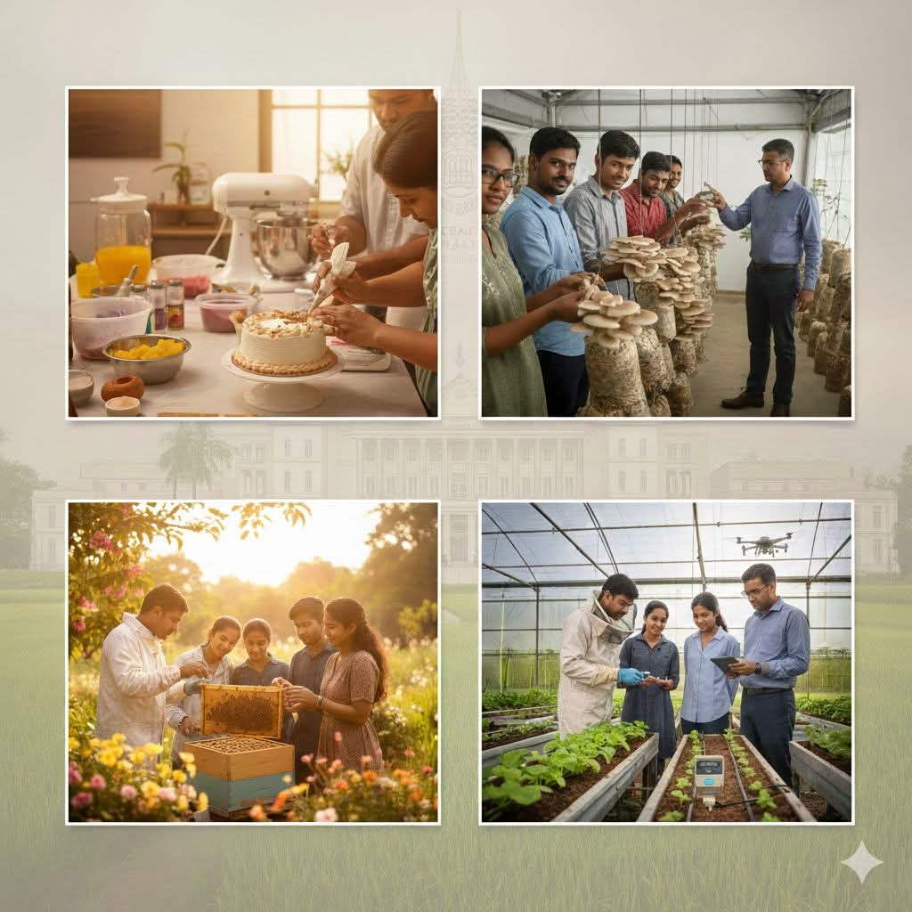 തൃശ്ശൂർ കാർഷിക സർവകലാശാല — ഡിസംബർ ട്രെയിനിംഗ് അലർട്ട്