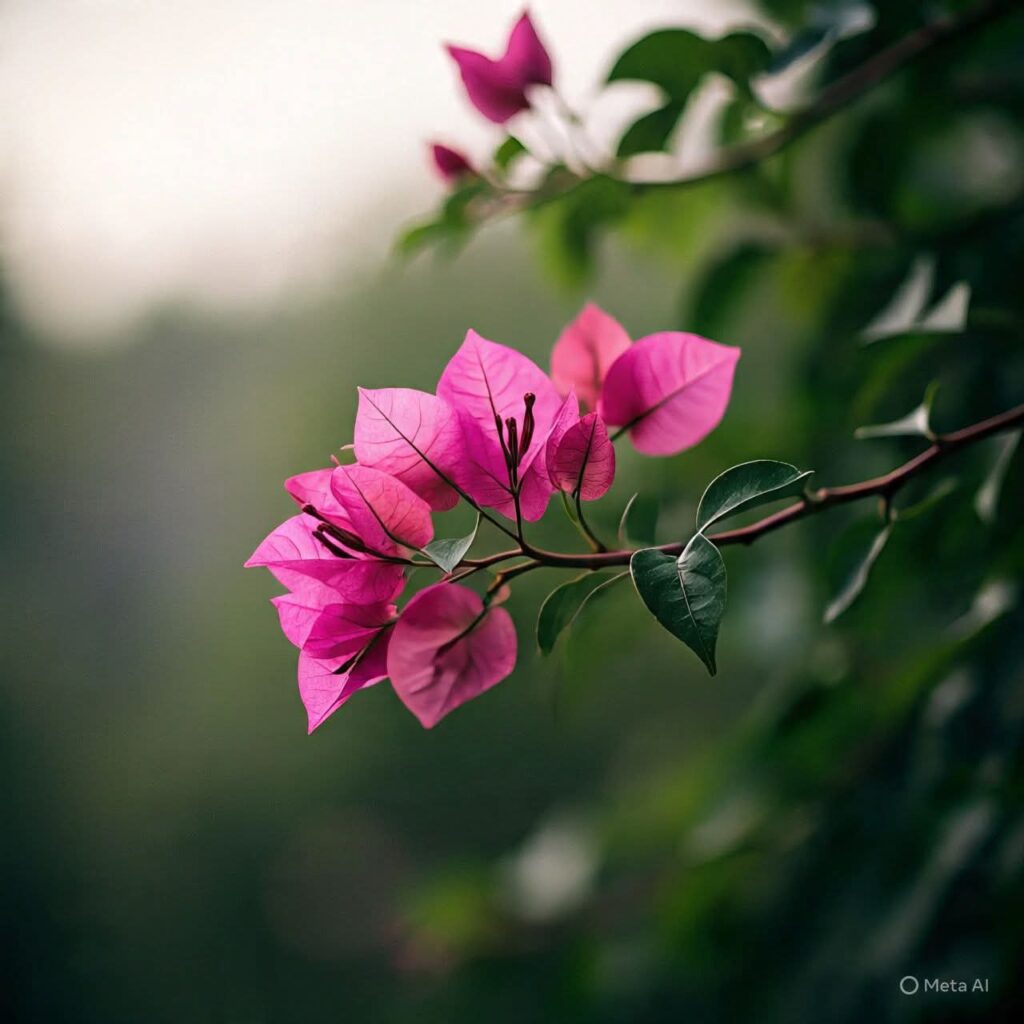 ബുഗൈൻവില്ലിയയിൽ എളുപ്പത്തിൽ പൂക്കൾ