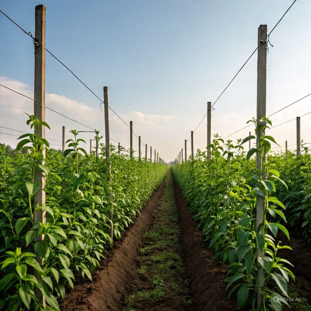 കുരുമുളക് കൃഷി : വിയറ്റ്‌നാം മോഡൽ